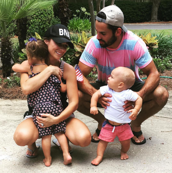 Jessie Decker celebrates the 4th of July with his family