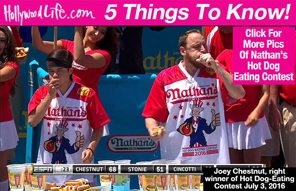 Who Is Joey Chestnut? 5 Things to Know About the Hot Dog Champ