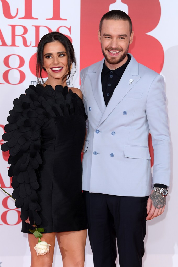 Liam Payne & Cheryl At 38th Brit Awards