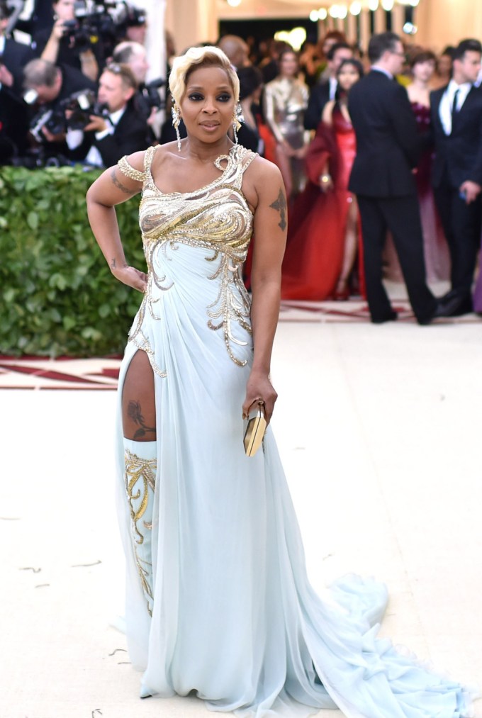 Mary J. Blige at the MET Gala