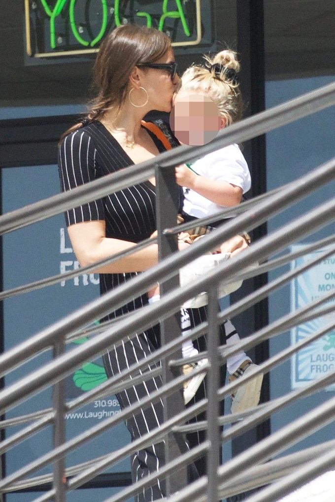 Irina Shayk And Daughter Lea In Los Angeles
