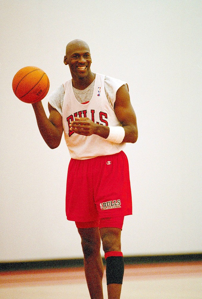 Michael Jordan Is All Smiles
