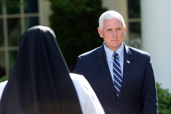 Mike Pence Attends The National Day of Prayer Service