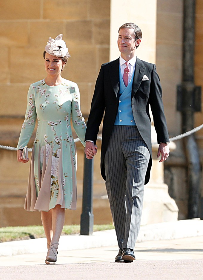 Pippa Middleton and James Matthews at the wedding of Prince Harry and Meghan Markle