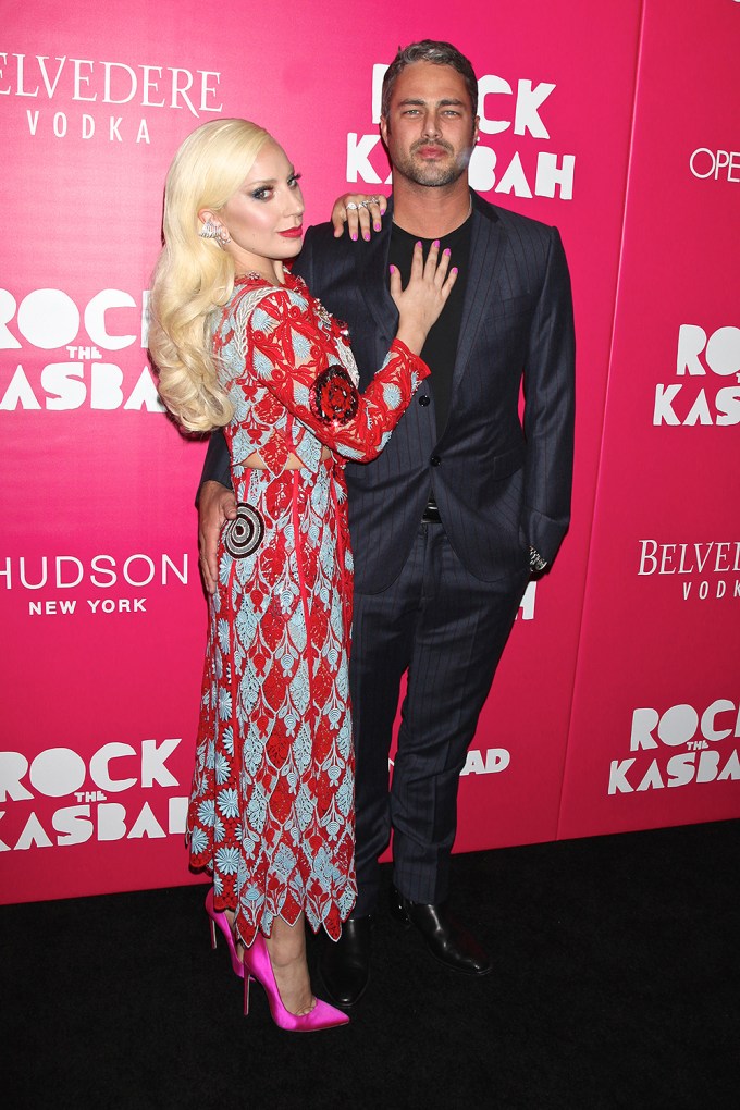 Lady Gaga & Taylor Kinney At ‘Rock The Kasbah’ Premiere
