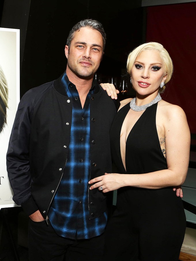 Lady Gaga & Taylor Kinney At ‘The Forest’ Screening