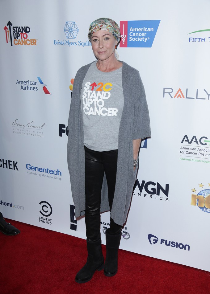 Shannen Doherty At Stand Up to Cancer