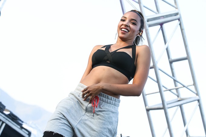 Tinashe Shows Off Some Skin