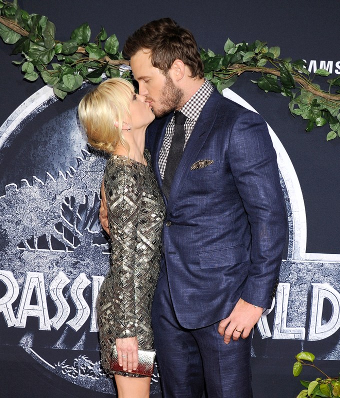Chris Pratt & Anna Faris At ‘Jurassic World’ film premiere
