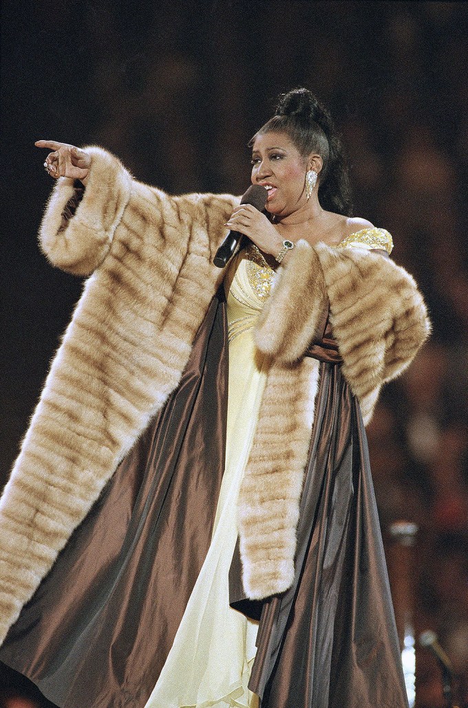 Aretha Franklin Performing
