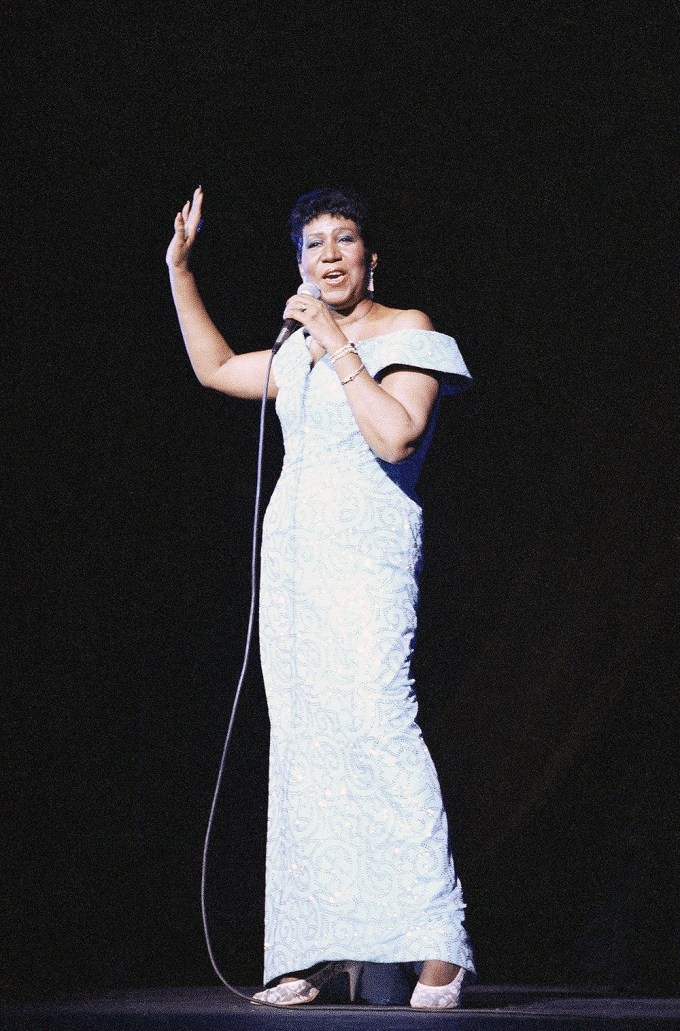Aretha Franklin In Radio City Music Hall