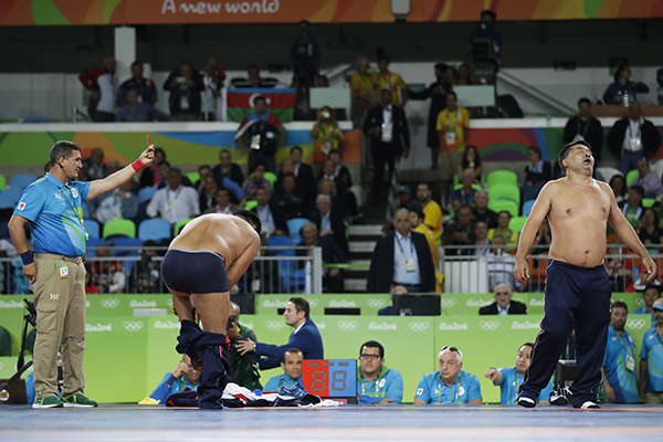 Rio 2016 Olympic Games, Wrestling, Carioca Arena 2, Brazil – 21 Aug 2016