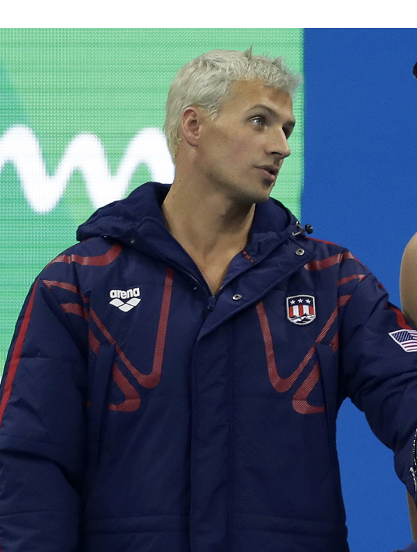 Ryan Lochte With Bleached Hair