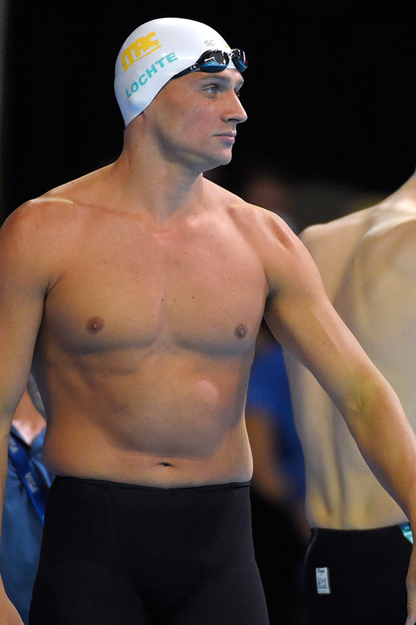 Ryan Lochte’s Swimming Cap