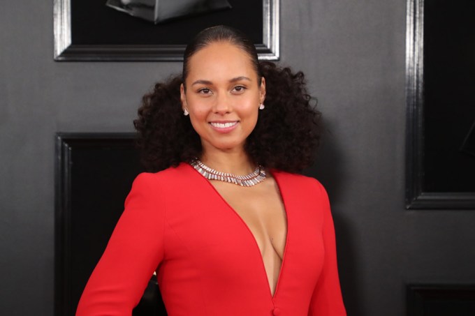 Alicia Keys at the Grammy Awards