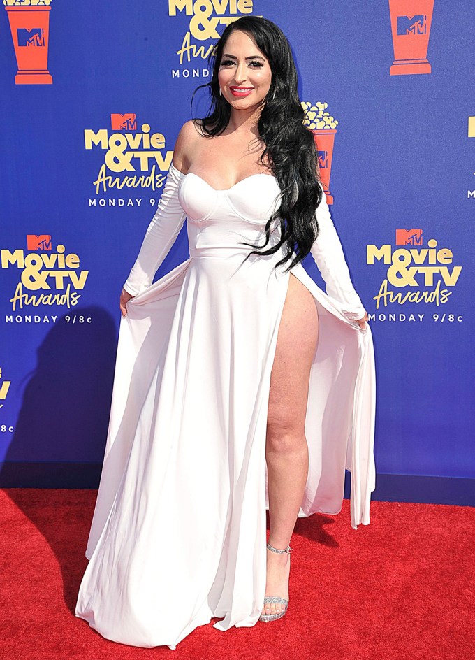Angelina Pivarnick at the 2019 MTV Movie and TV Awards