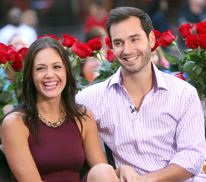 Desiree Hartsock and Chris Siegfried smiling together