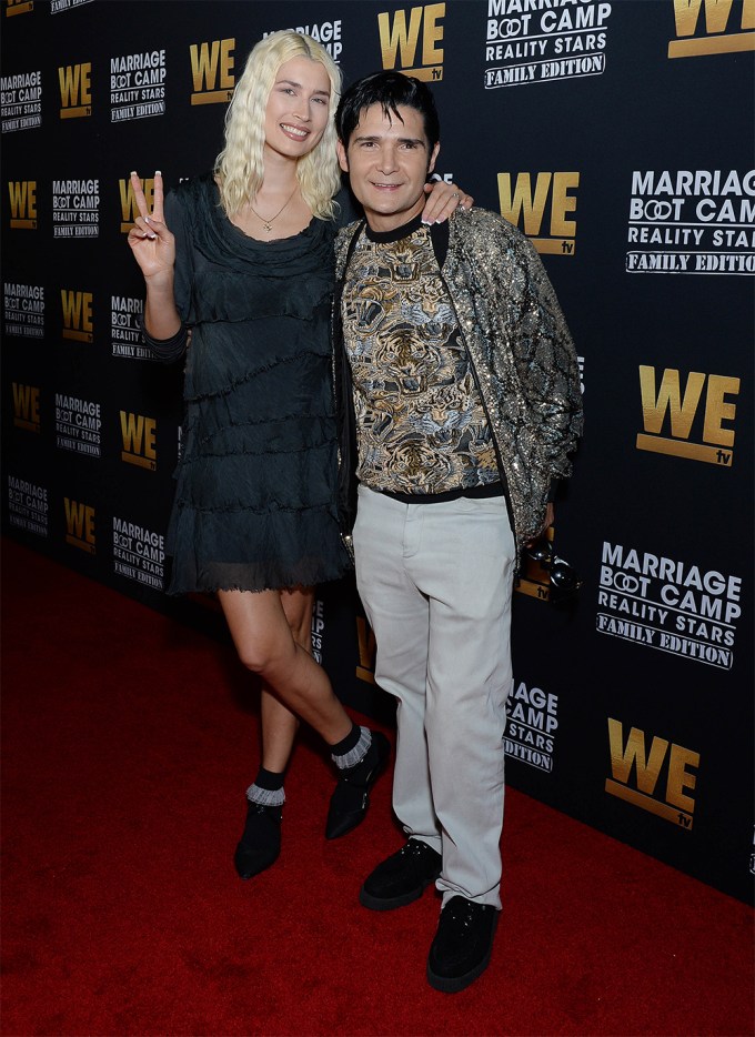 Corey Feldman & His Wife Attend ‘Marriage Boot Camp: Family Edition’ Premiere