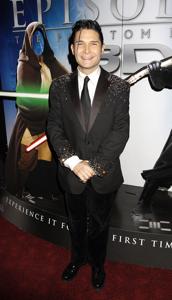 Corey Feldman At The ‘Star Wars Phantom Menace in 3D’ Premiere