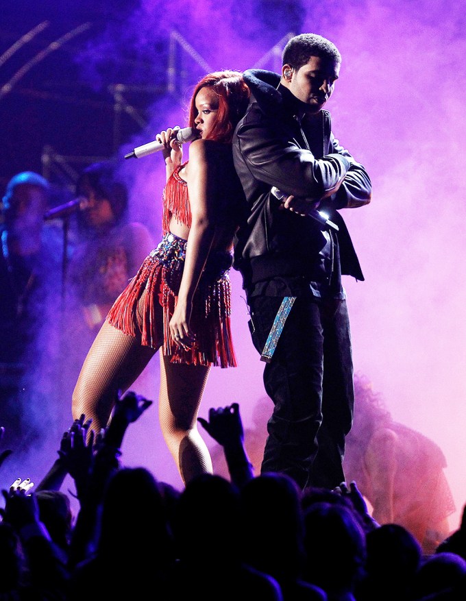 Drake & Rihanna PDA