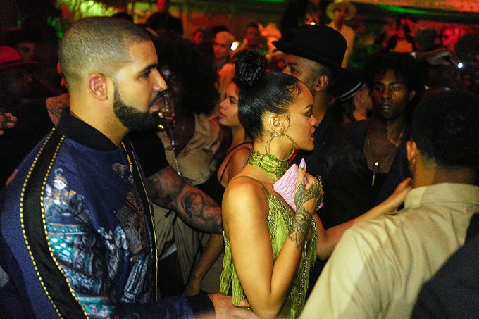 Drake & Rihanna PDA