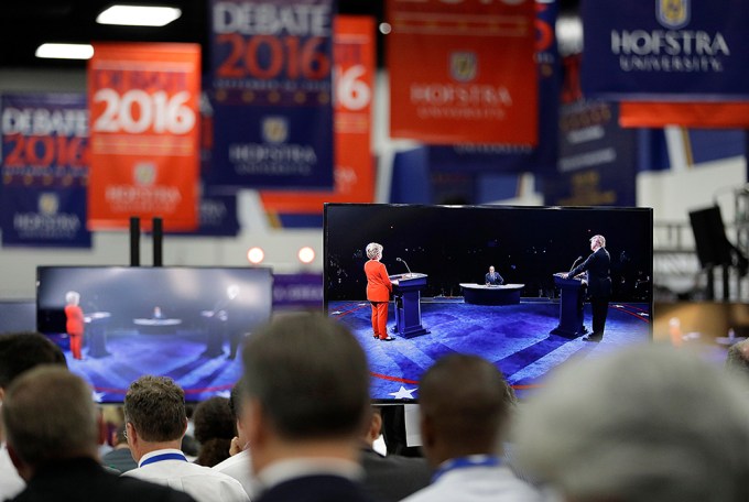 Presidential Debate, Hempstead, New York, USA – 26 Sep 2016