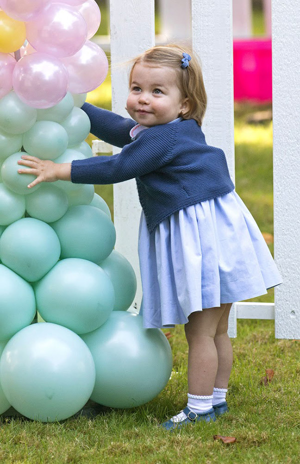 Princess Charlotte With Balloons