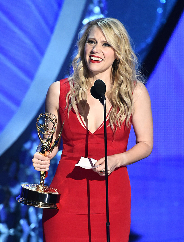 Kate McKinnon, Emmy Winning Acrtess From SNL (REX/Shutterstock)