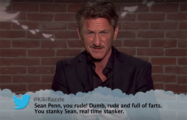Celebrities reading mean tweets on Jimmy Kimmel Live!