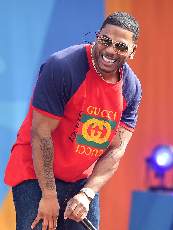 Nelly performs on ‘Good Morning America’
