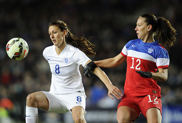 Football – International Friendlies 2015 England Women v USA Women MK Dons Stadium, Bletchley, United Kingdom – 13 Feb 2015