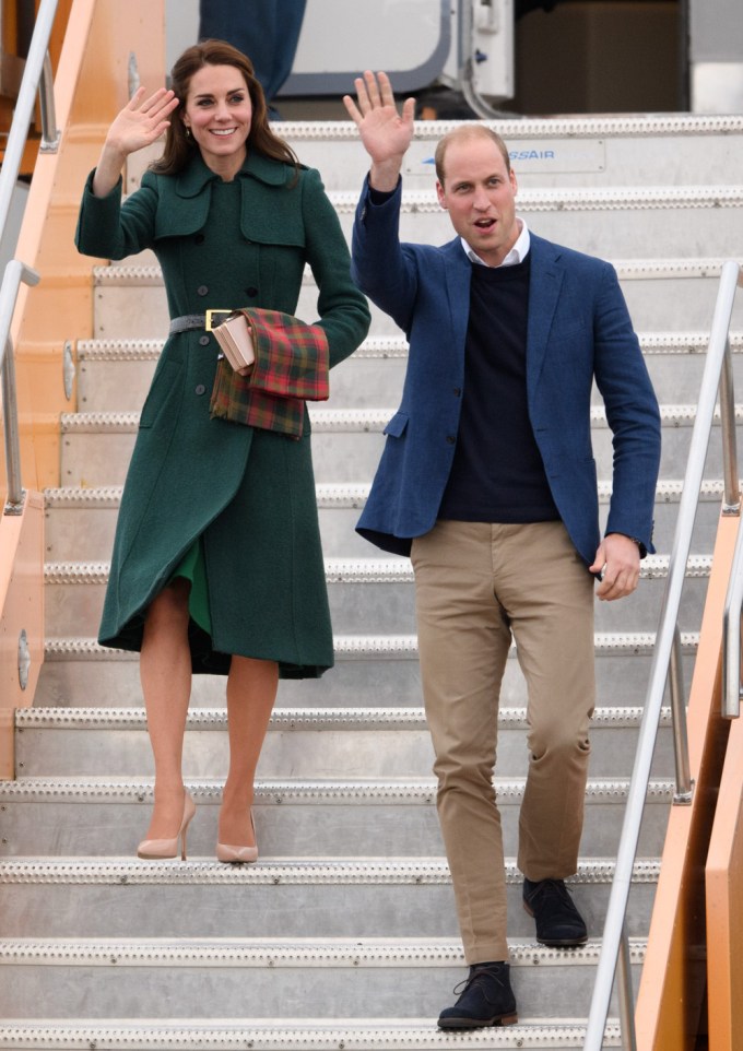 Kate Middleton & Prince William Arrive in Yukon
