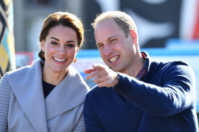 Prince William & Kate Middleton Cozy Up