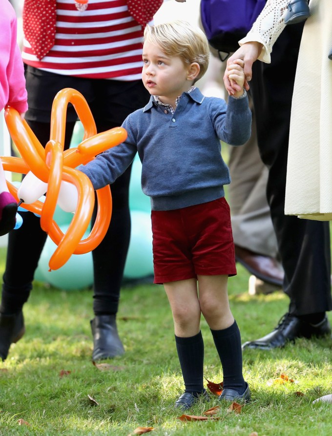 Prince George Wears an Adorable Outfit