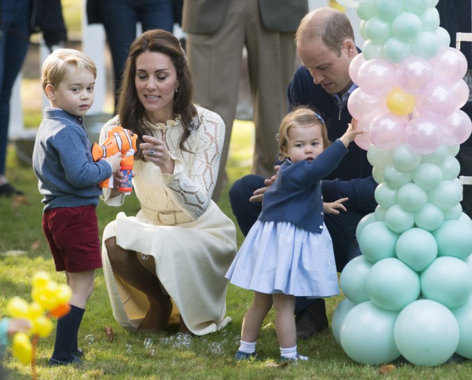 Royals At A Children’s Tea Party In Canada — See Pics
