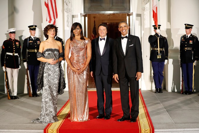 Barack Obama & Matteo Renzi