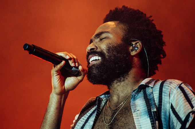 Donald Glover Performs