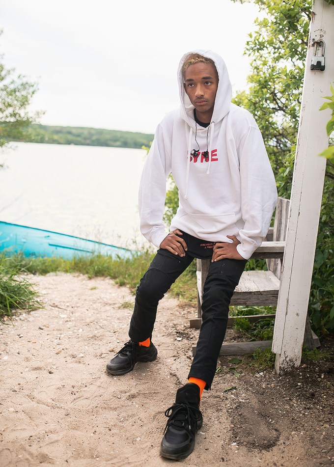 Jaden Smith Hangs Out At The Surf Lodge