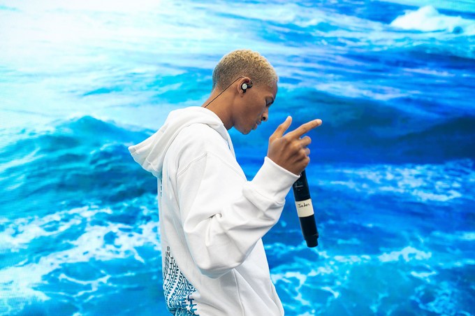 Jaden Smith Raps Against An Ocean Backdrop