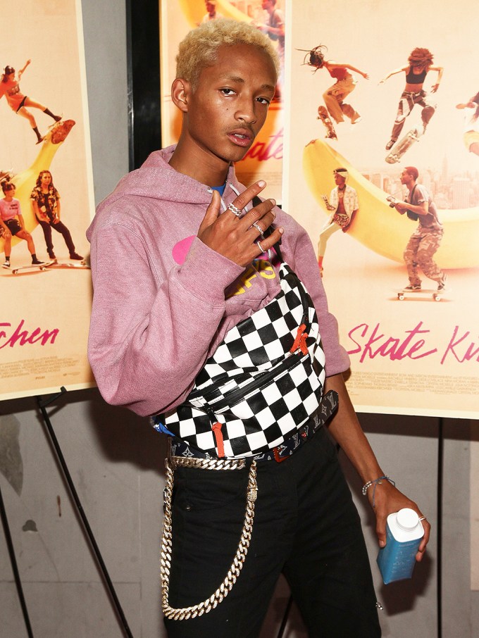 Jaden Smith Rocks Chains & A Fanny Pack