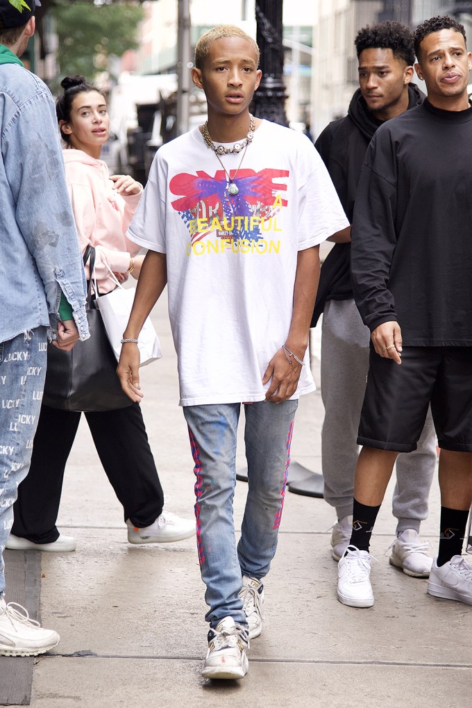 Jaden Smith Takes A Stroll In NYC