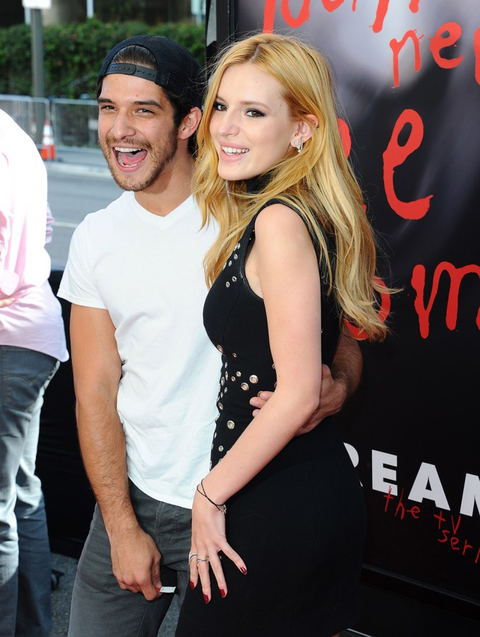 Bella Thorne & Tyler Posey At TV Premiere