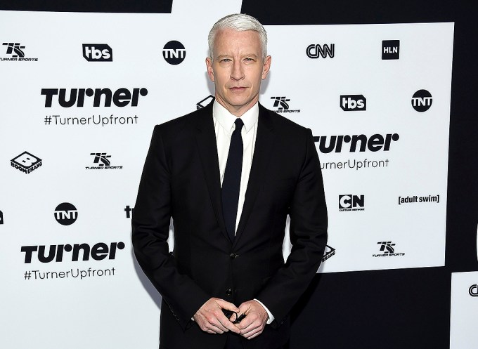 Anderson Cooper attends the Turner Network Upfront