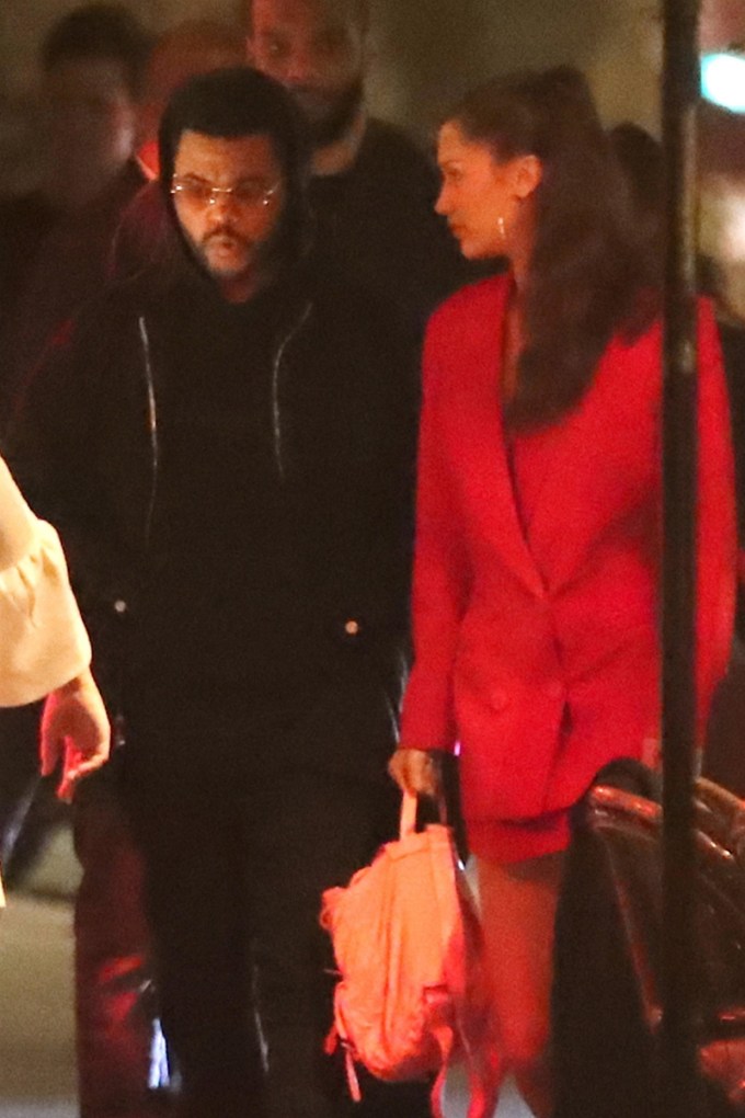 Bella Hadid & The Weeknd shopping
