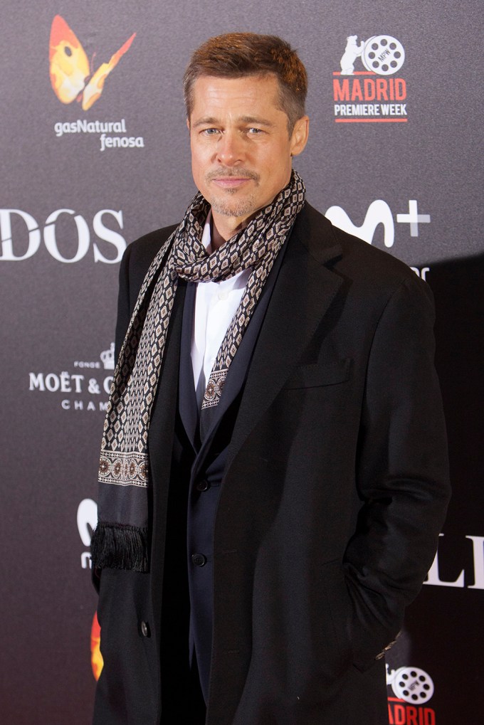 Brad Pitt At Premiere