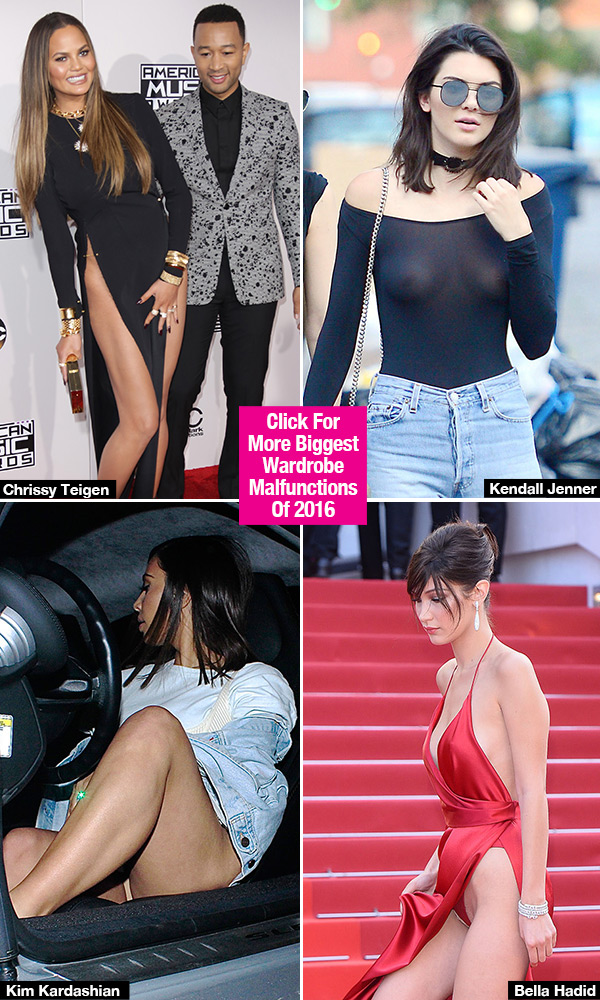 PICS] 2016 Wardrobe Malfunctions: Celebrities With Nips Slips