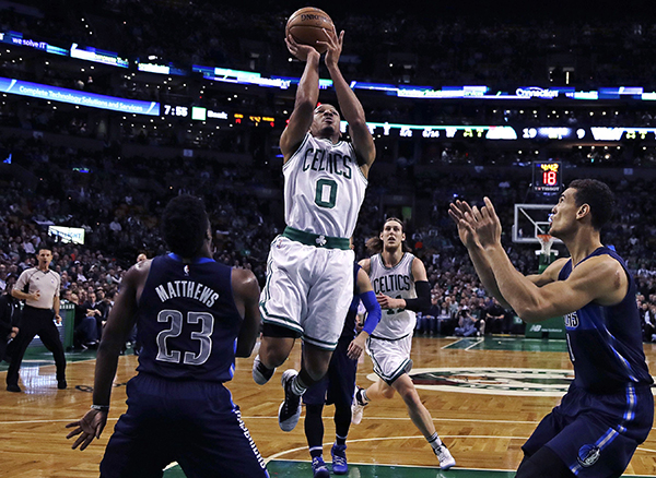 Mavericks Celtics Basketball, Boston, USA – 16 Nov 2016