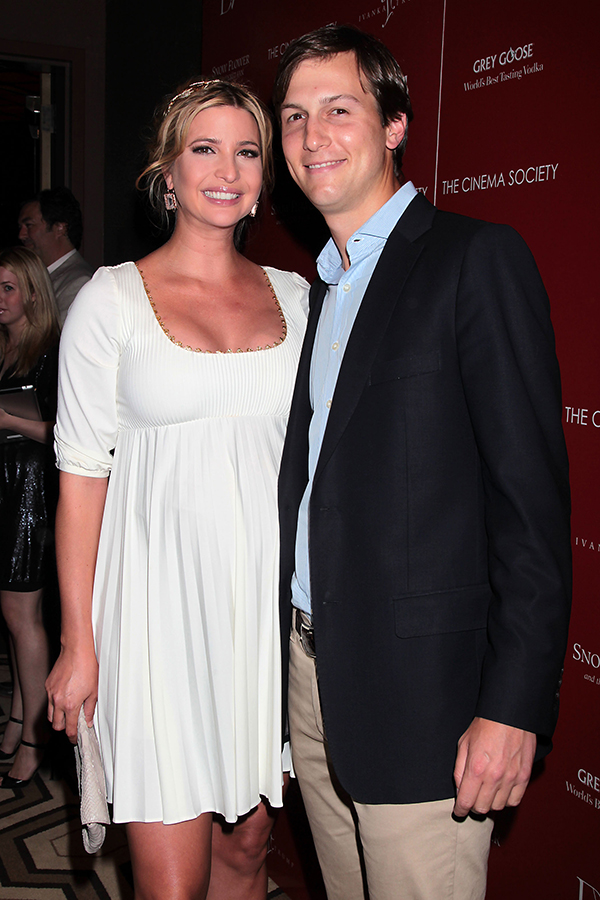 Ivanka Trump & Jared Kushner at a cinema event