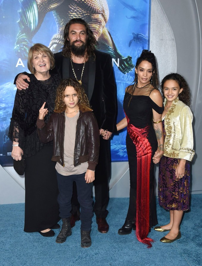 Jason Momoa & Family At The Premiere Of Aquaman ‘Aquaman’