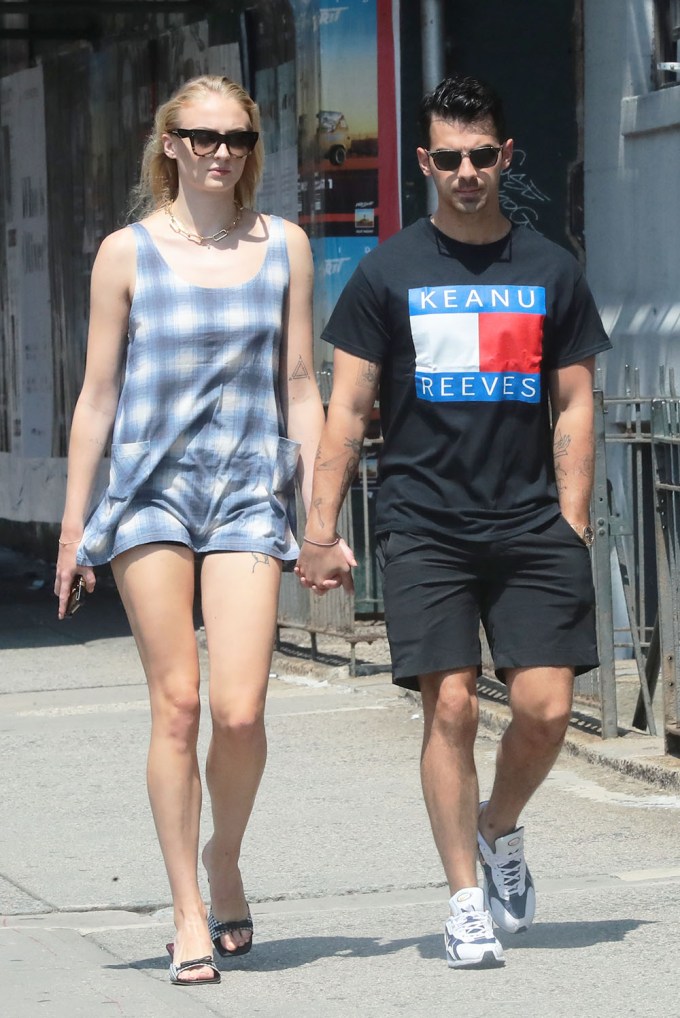 Joe Jonas and Sophie Turner Step Out New York